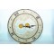 Horloge œuf en mosaïque